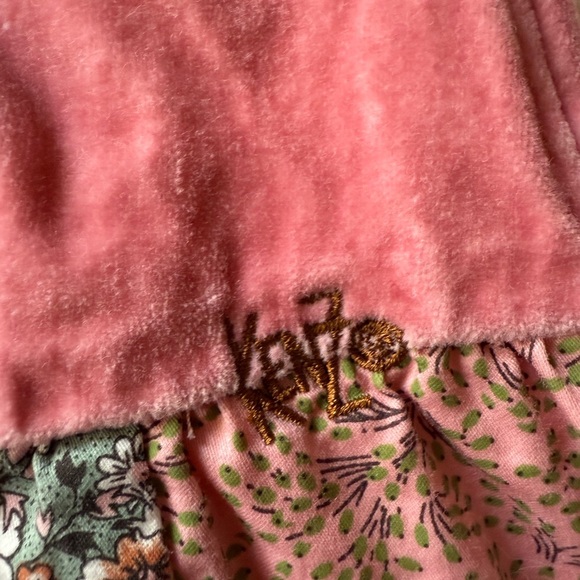 Kenzo Kids Pink Patched Dress - Size 12 Months - Picture 3 of 8